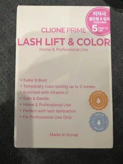 Clione Prime Lash Lift & Color Set, View more