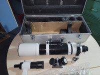 80 mm Skywatcher telescope.