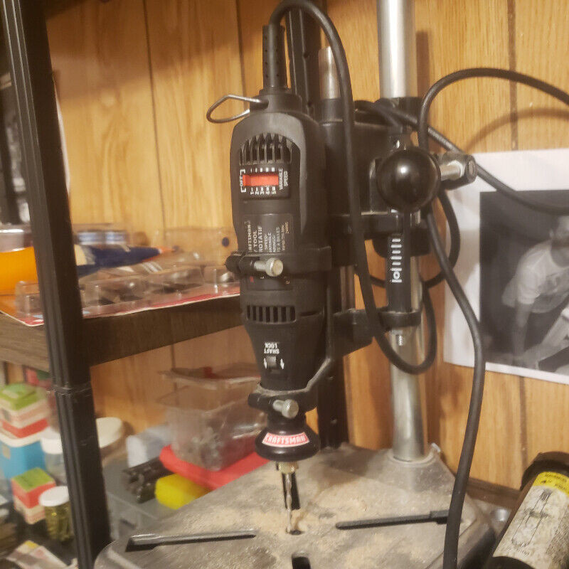 CRAFTSMAN ROTARY CORDED DRILL WITH PRESS for sale  