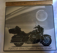 Harley Photo wall plaque Electra Glide 