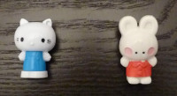 Hello Kitty & Bunny Pencil/Cake Toppers