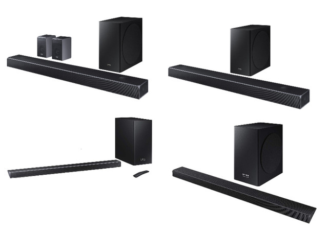 SAMSUNG new KM36 Q600B Q700B Q800B Q910B Q990B sound bars SALE! in Stereo Systems & Home Theatre in Mississauga / Peel Region