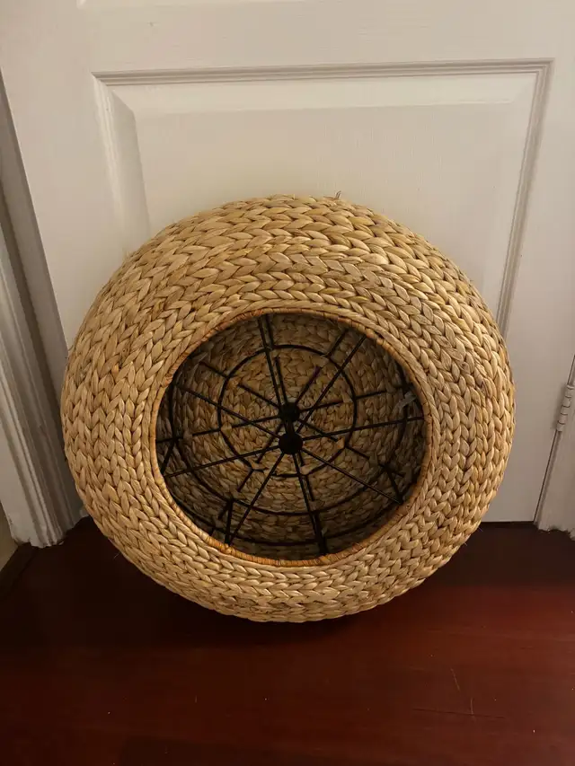 IKEA Alseda stool made from hand-woven