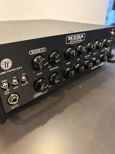 Mesa Boogie TT800 Bass Amplifier head, View more