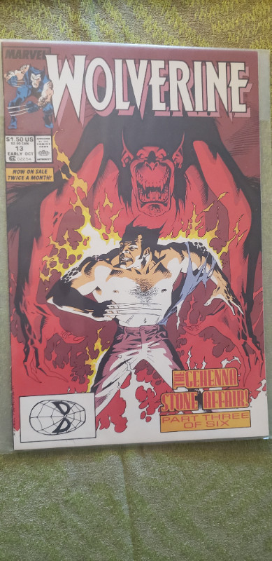 Wolverine comics vol #2 (1988) in Comics & Graphic Novels in Barrie - Image 3