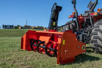 68” Skid Steer Snow Blower – Powerful Snow Clearing Attachment, View more