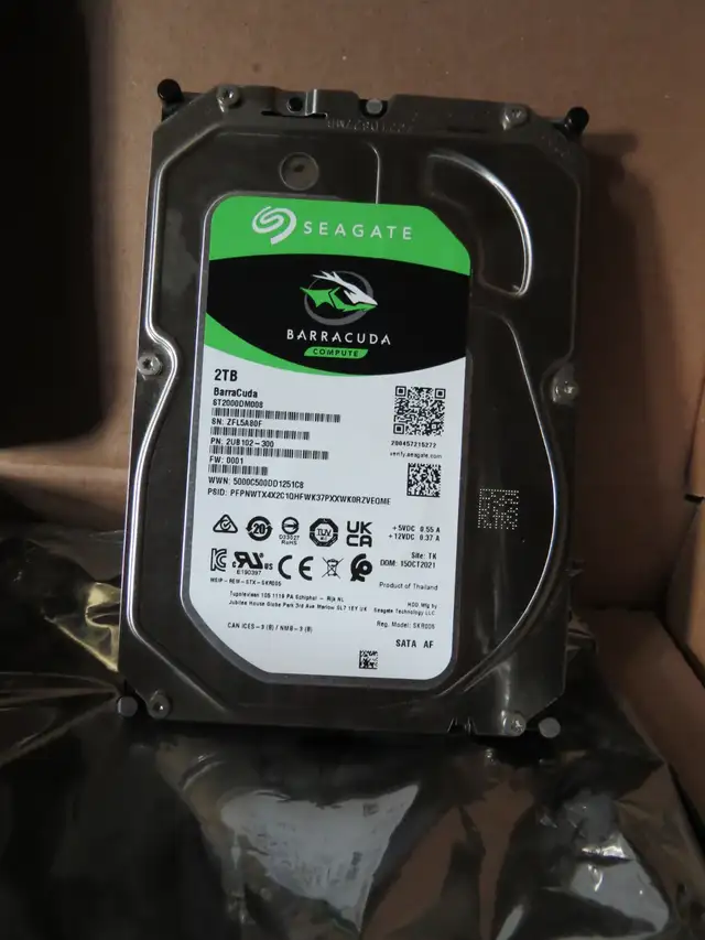 Seagate 3.5" Internal Hard Drive