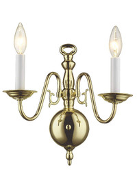 Brass Williamsburg Sconces - 2 to choose from