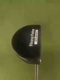 Heavy Putter with upgraded grip