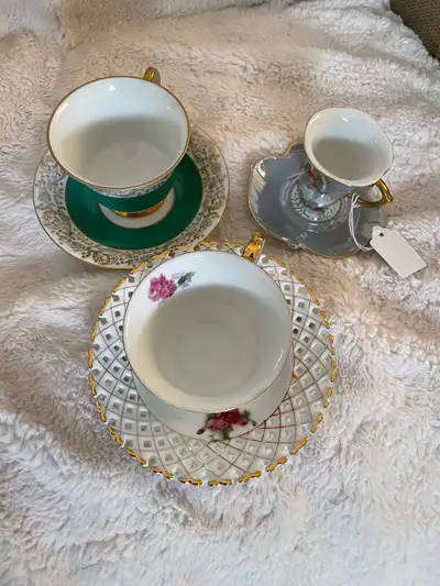 Three Japanese Tea Cups, View more