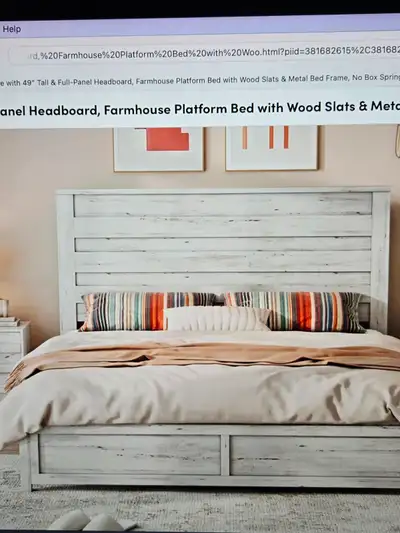 NEW KING SIZE BED, View more