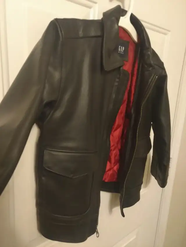 Boys leather Gap jacket64519998013826122