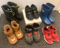 EUC kids shoes boots lot (Columbia /Geox / Nike) US10/10.5
