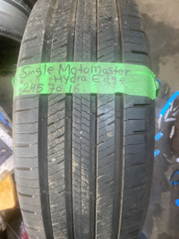 One 245 70 16 motomaster hydraedge allseasons $150 