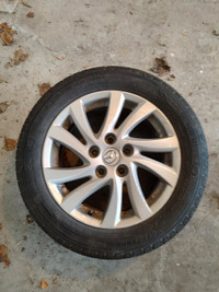 16" Factory Alloy Rims and tires for Mazda 3