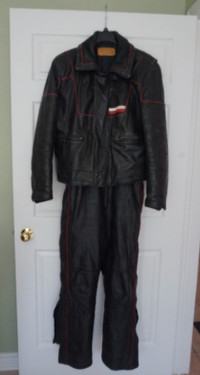 Vintage Snowmobile Leather Suit - Men’s