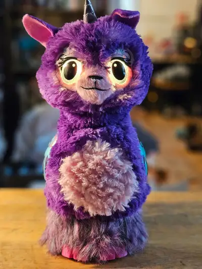 Hatchimals Wow Llamacorn 12-32" #19154 Large Purple Interactive, View more