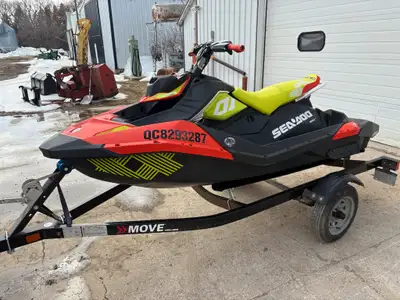 2020 Seadoo spark trixx, 3 seater, BRP speaker with mount, travel cover, 65 hour, new battery, new w...