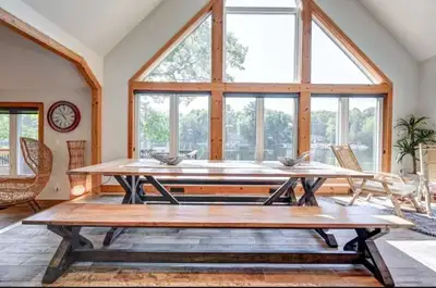 custom wood 10ft table, View more