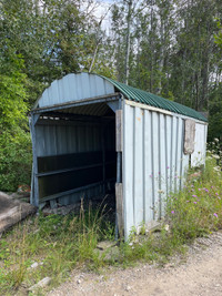 Metal shed 