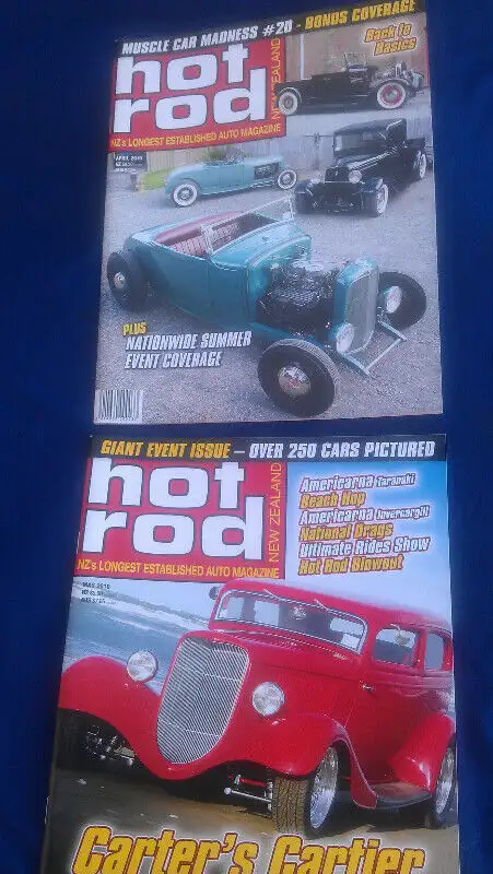 "HOT ROD" magazines from New Zealand. (8)62864365344387122