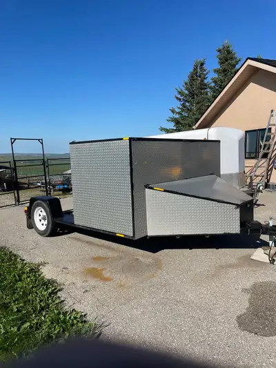 Tandem tow dolly. Custom built to haul a car and a motorcycle. Currently registered in Alberta. The...