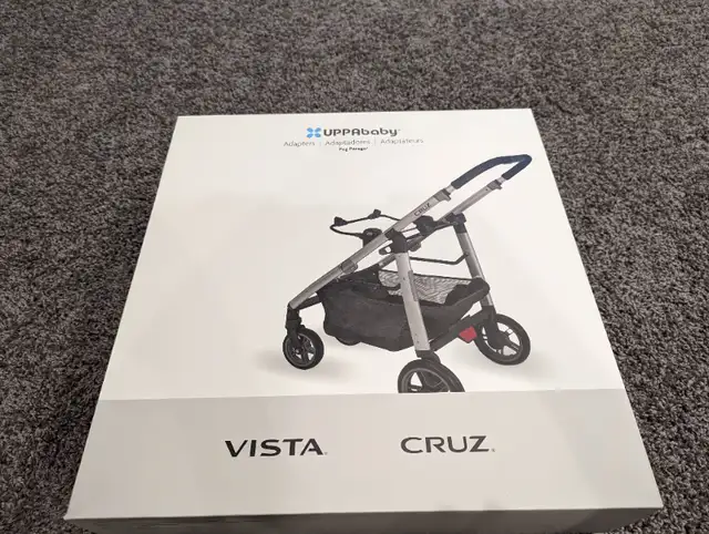 UPPAbaby Peg Perego adaptor for Vista and Cruz in Strollers, Carriers & Car Seats in Edmonton - Image 2