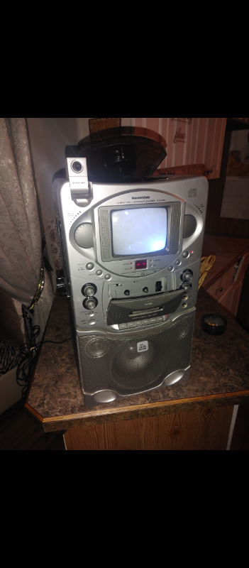 KARAOKE MACHINE - CD - CASSETTE PLAYER - CAMERA - TV MONITOR, View more