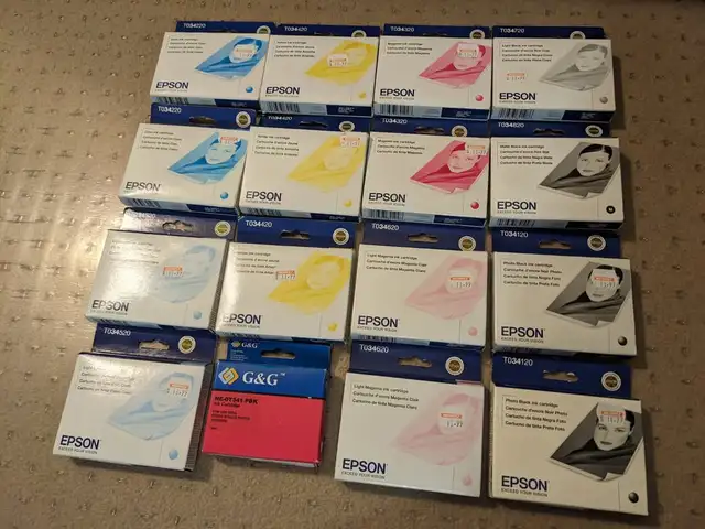 Lot of ink for EPSON Stylus Photo 2200 Printer