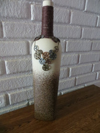 Tall Steampunk Theme Bottle - Reduced