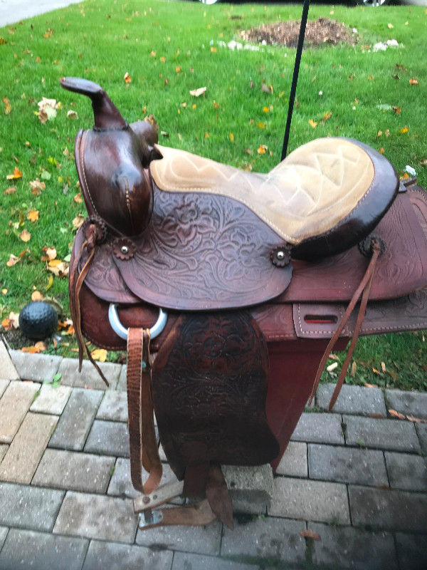 Western Saddle in Equestrian & Livestock Accessories in Hamilton