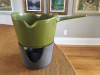 Vintage Michael Lax for COPCO Butter Warmer Chocolate Fondue