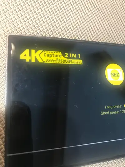 Treaslin 4K capture & video recorder 2 in 1 USB 3.0, View more
