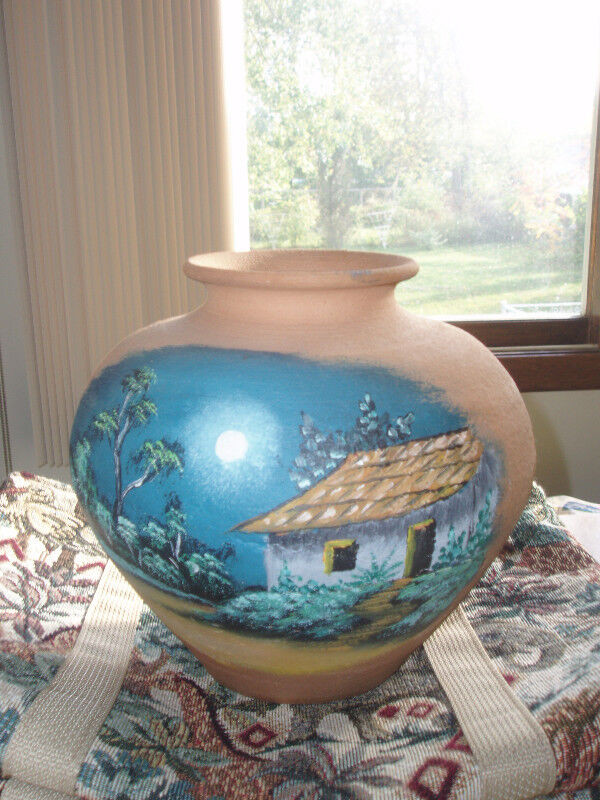 FIRST $40 ~ Hand Painted Terracotta Pottery from Costa Rica ~ in Arts & Collectibles in St. Catharines