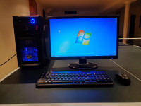 i7 Desktop Computer Setup