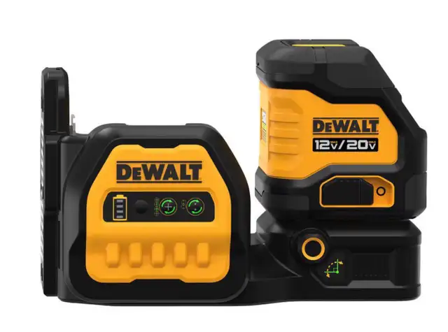 DEWALT 20V MAX Green Cross-Line Laser Level in Power Tools in Oshawa / Durham Region - Image 3