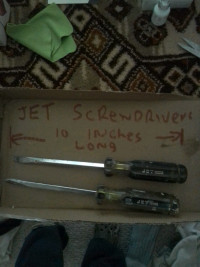 screwdrivers  Heavy duty hex shank $5 each