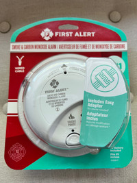 Fire alarm/CO detector (First Alert) Wired w/battery