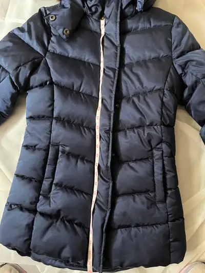 Manteau matelassé H&M Girl Crew bleu lustré – Taille 11-12, View more