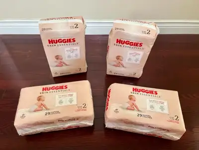 ***Huggies*** Skin Essentials Baby Diapers (Size 2)