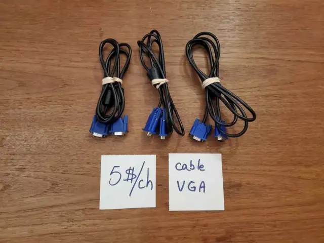 HDMI, DP (DisplayPort), Mini DP, USB TypeC DVI and VGA cable64595458181634123