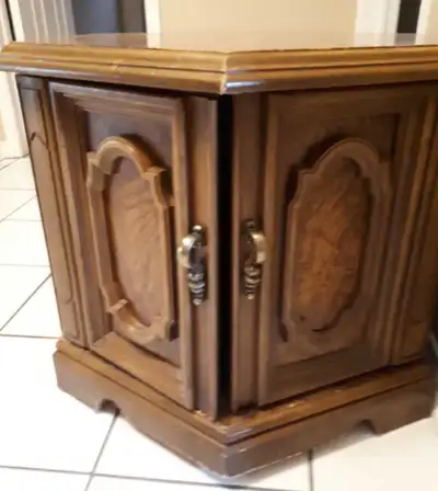 hexagon side table, View more
