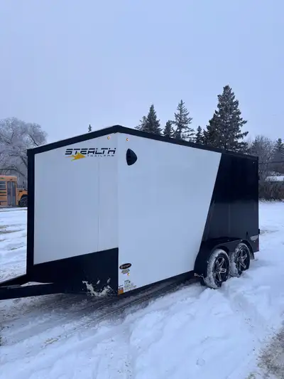 Selling my 7x14 2022 Stealth Quest enclosed trailer. Trailer is in good shape and has the following:...