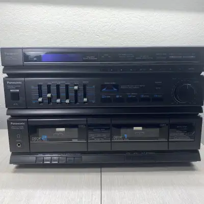 Panasonic SA H82 stacked all in one system, View more