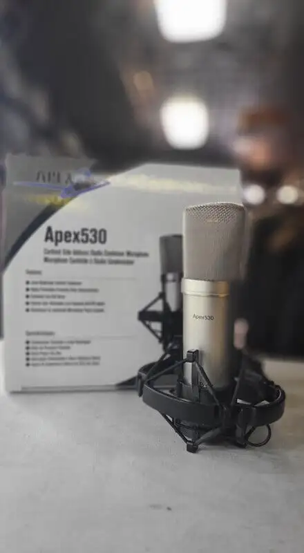 APEX 530 Cordial side address Studio Condenser Microphone in Pro Audio & Recording Equipment in Mississauga / Peel Region - Image 4