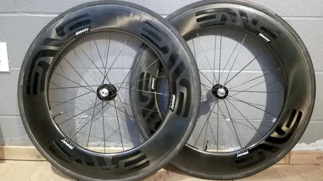 ENVE 6.7 Carbon Aero Tubular Bike Rim Brake Wheelset in Frames & Parts in City of Toronto - Image 2