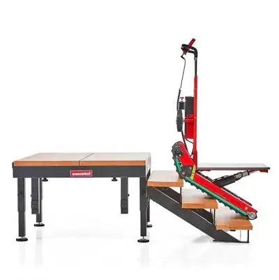 Chariot monte-escalier électrique / Electric stair climber, View more