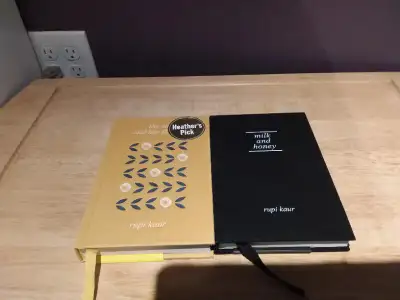 2 Rupi Kaur Hardcovers, View more