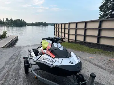 2014 Seadoo Spark 2up with ibr and vts Lots of extras: • Custom Wrap • Stainless Steel Impeller • Up...