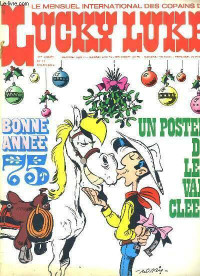 LE MENSUEL LUCKY LUKE BONNE ANNÉE 75 EXCELLENT ÉTAT TAXE INCLUSE